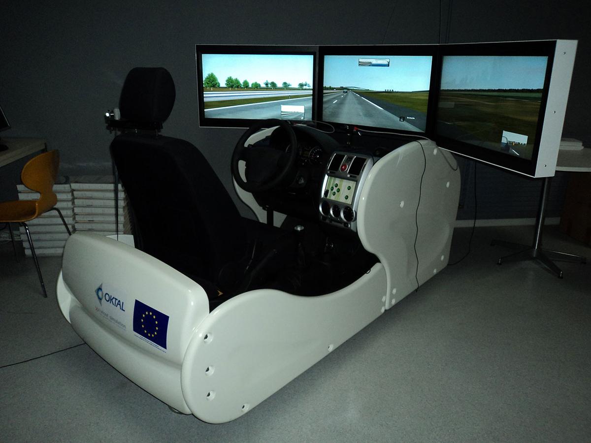 Simulateur de conduite premium